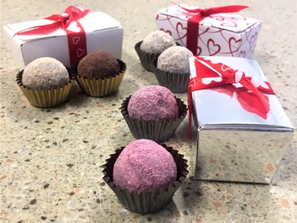 Kézműves csokoládé trüffel