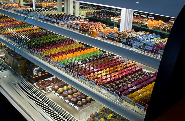 Csokoládéboltok a világ körül